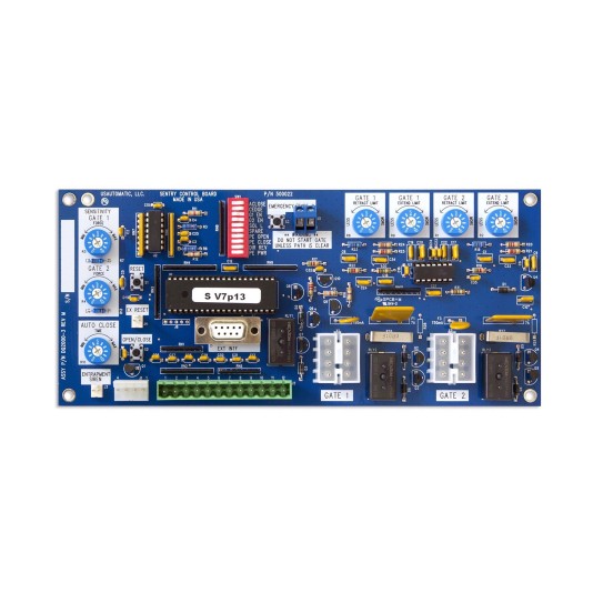Sentry Replacement Gate Opener Blue Control Board With Nexx Plug (UL325 2016) - 500022